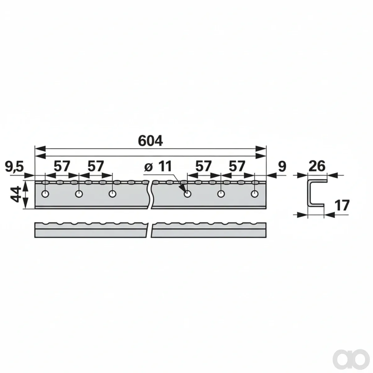 Prillinger - 00501824 - Foerderleiste Anstelle Von Claas