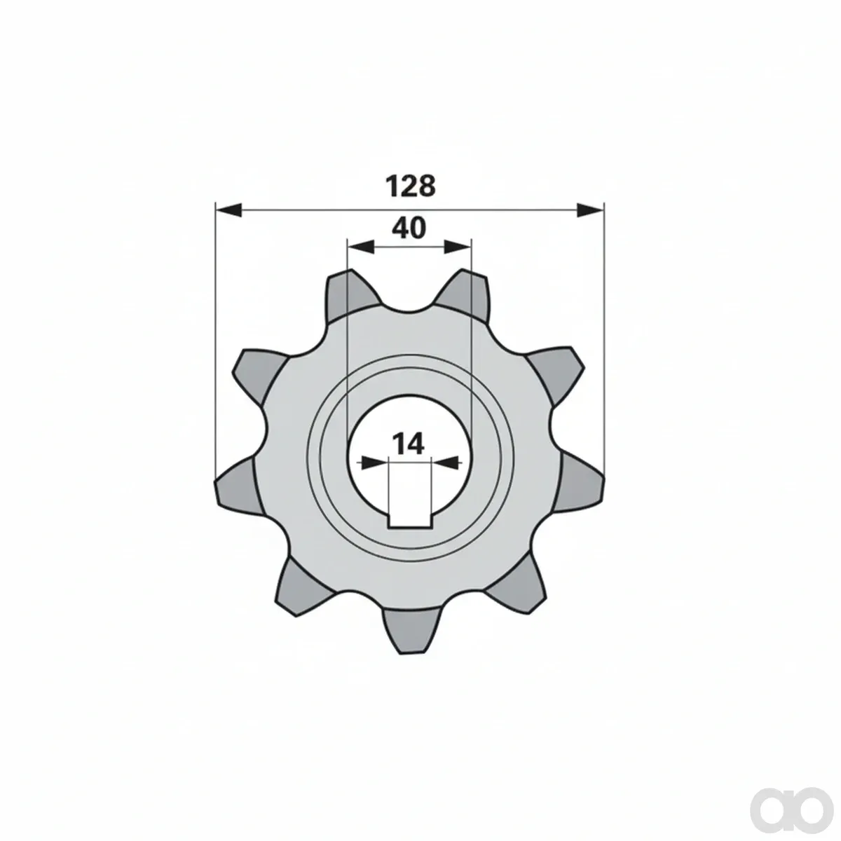 Prillinger - 00501840 - Kettenrad Anstelle Von Claas 6