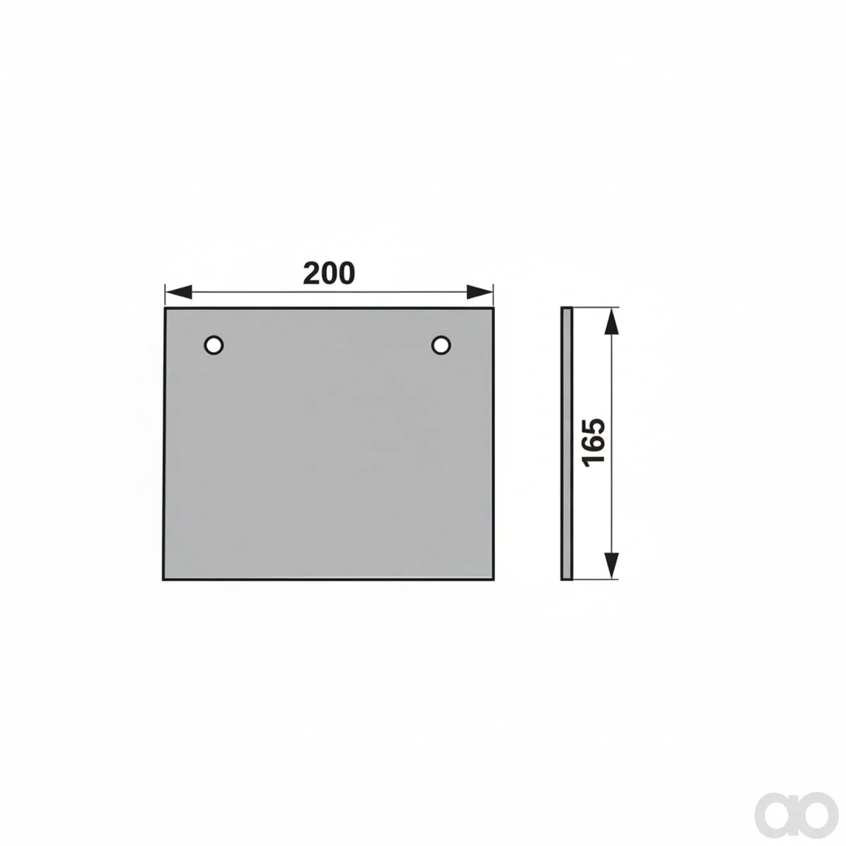 Prillinger - 00501949 - Gummilatz Anstelle Claas 99882