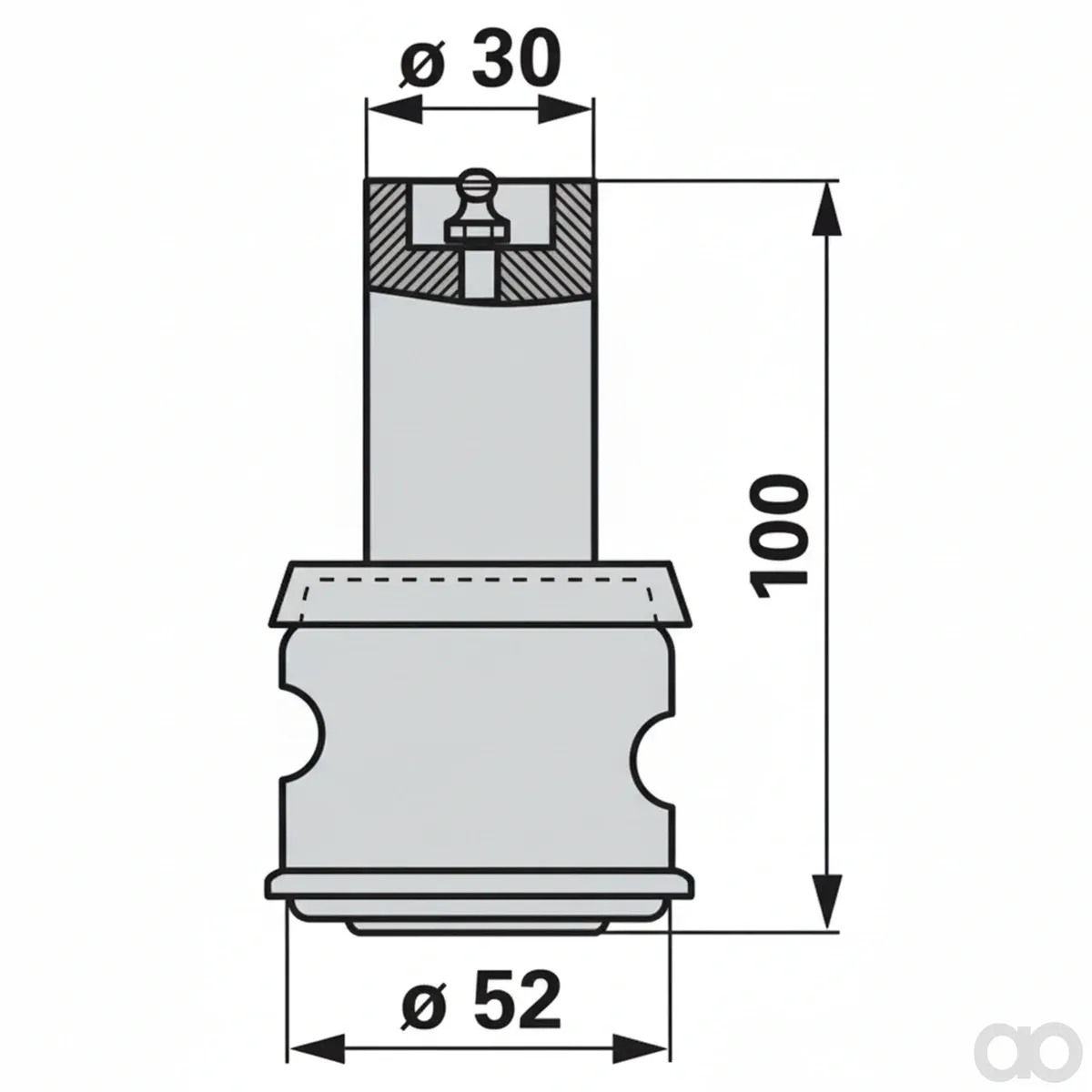 Prillinger - 00509454 - Kugelgelenk Anstelle Von Laverda