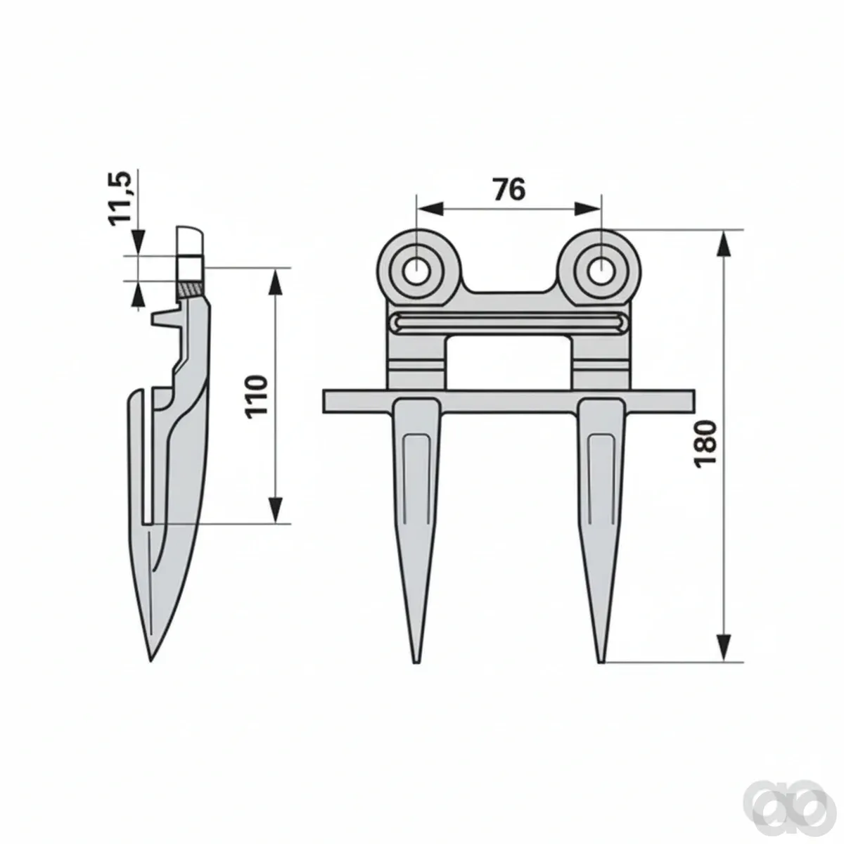 Prillinger - 00511005 - Doppelfinger Anstelle Von Biso