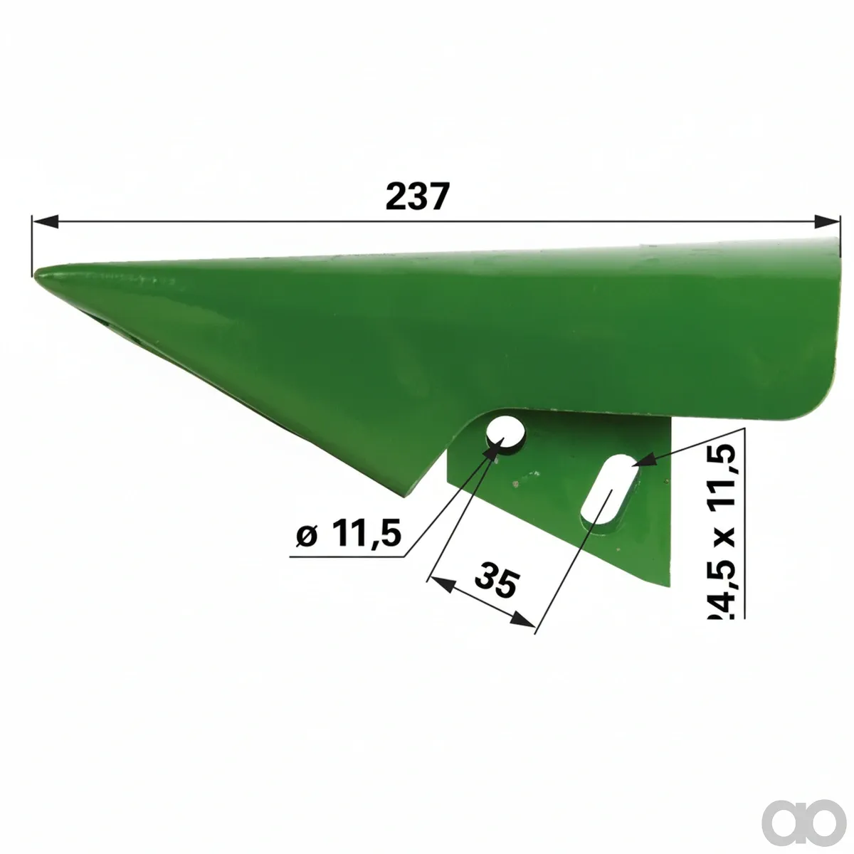 Prillinger - 00512291 - Halmteilerspitze Anstelle Von John Deere