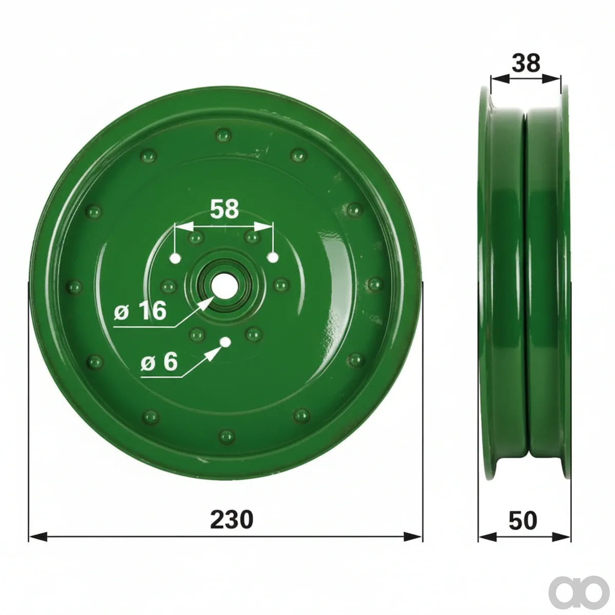 Prillinger - 00512296 - Spannrolle Anstelle Von John Deere