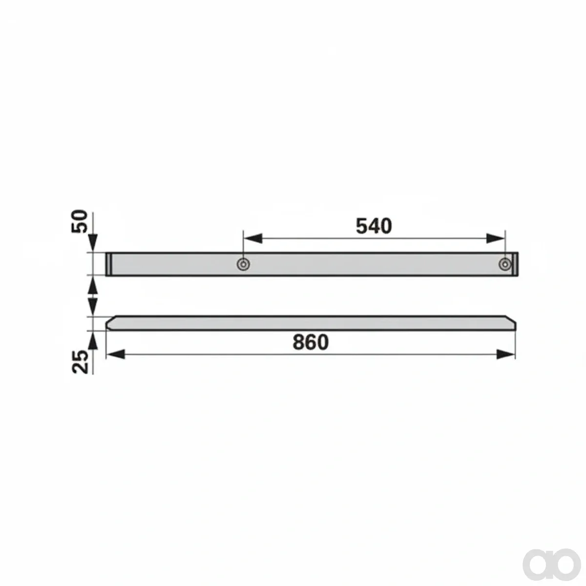 Prillinger - 00512978 - Kettenfuehrungsschiene Anstelle Von John Deere