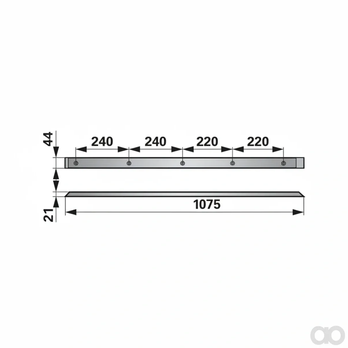 Prillinger - 00512980 - Kettenfuehrungsschiene Anstelle Von John Deere