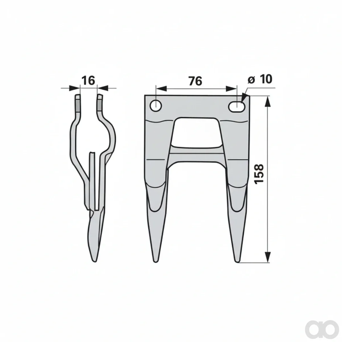 Prillinger - 00516182 - Doppelfinger Schumacher 18111
