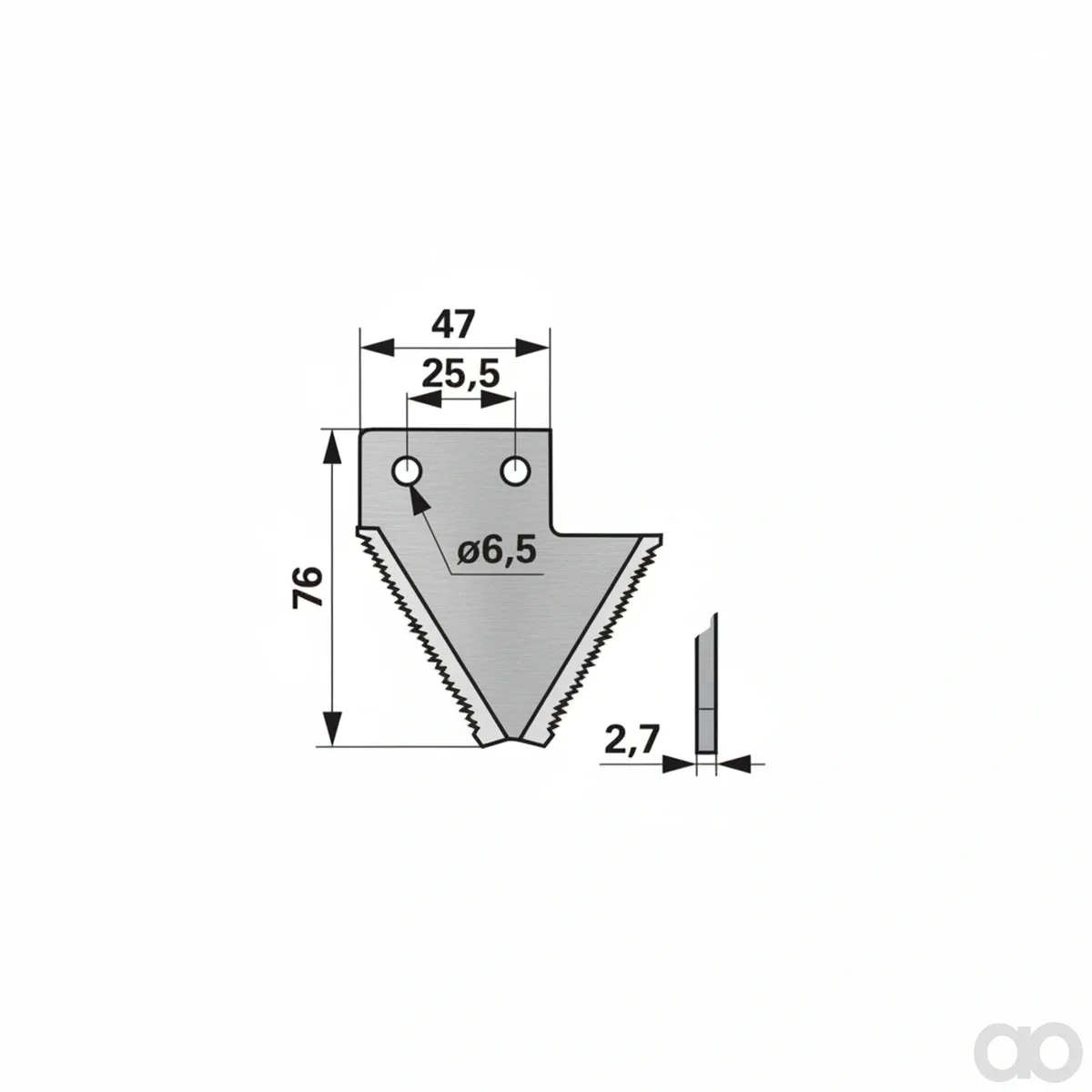 Prillinger - 00516307 - Messerklinge Schumacher 15604