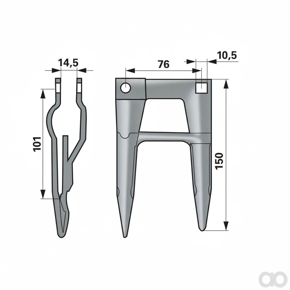 Prillinger - 00516314 - Doppelfinger Schumacher 10642