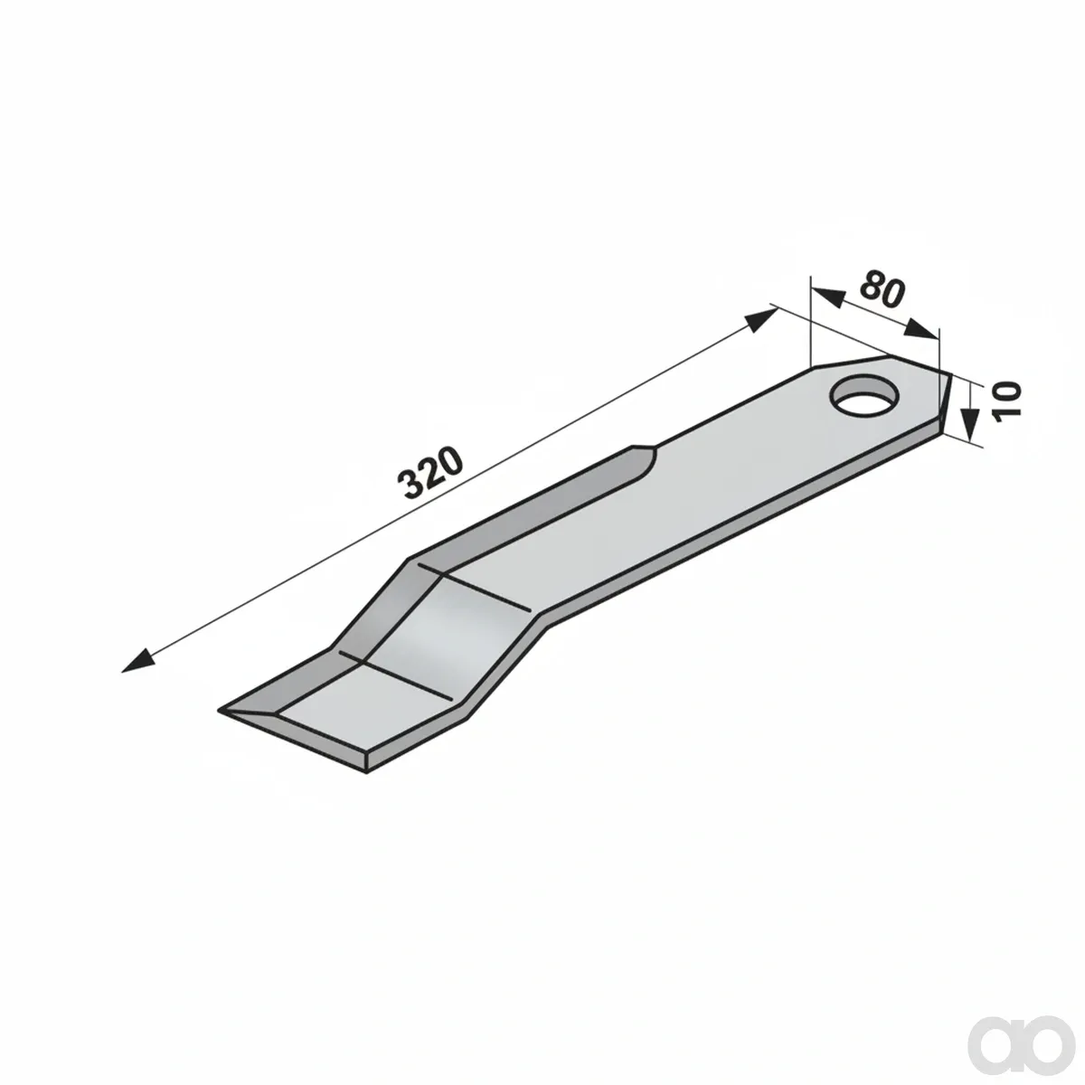 Prillinger - 00530036 - Schlegelmesser Rechts Anstelle Von