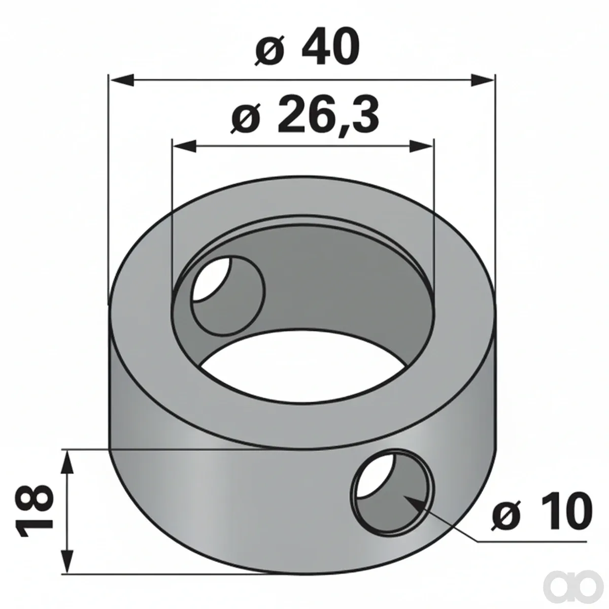 Prillinger - 00530046 - Klemmring Anstelle Von Mulag 1