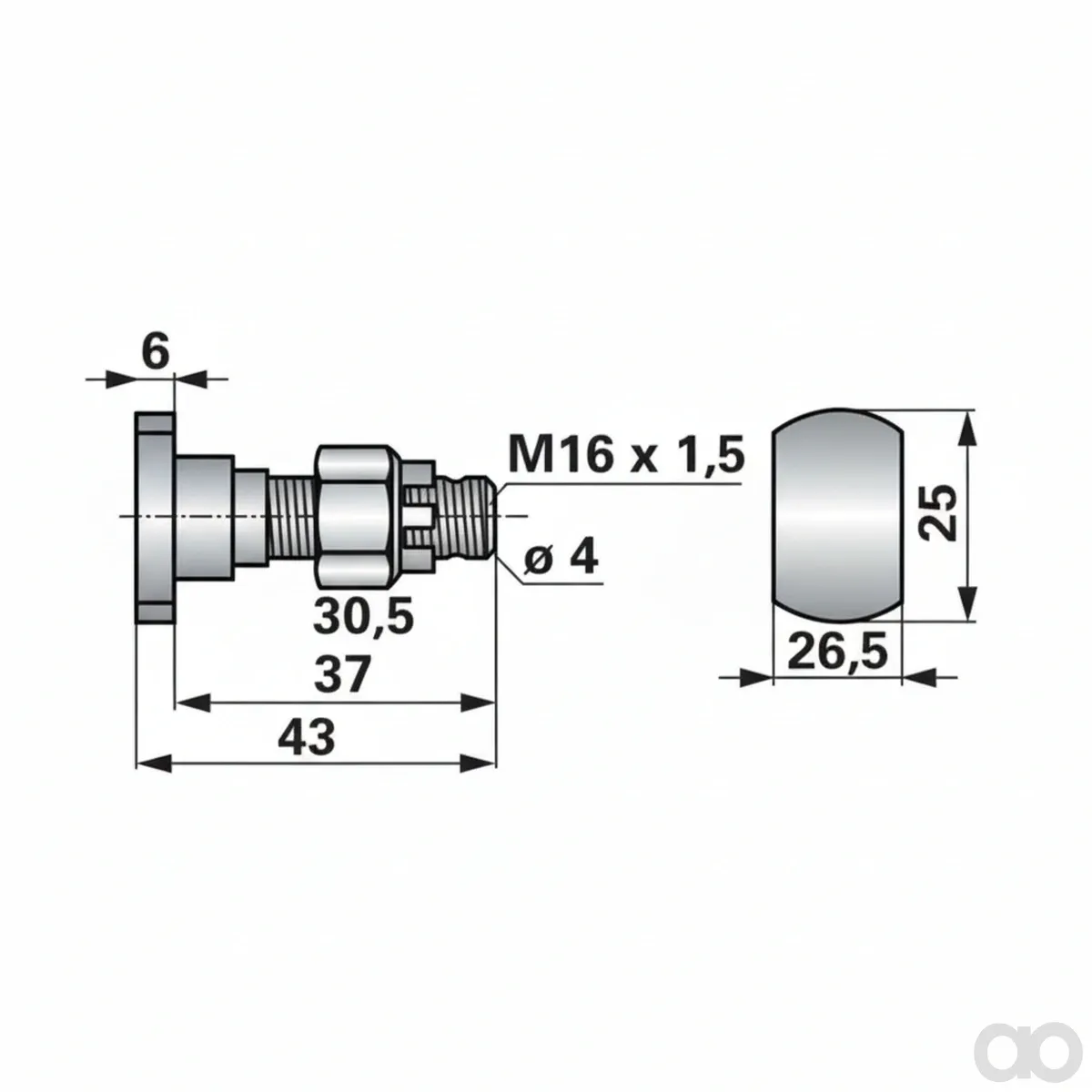 Prillinger - 00530507 - Messerschraube Anstelle Von Hu