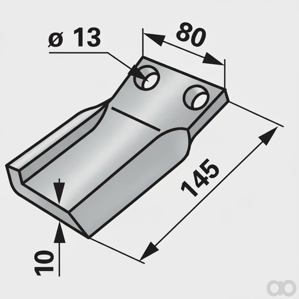 Prillinger - 00530511 - Schlegelmesser Stangen Anstelle