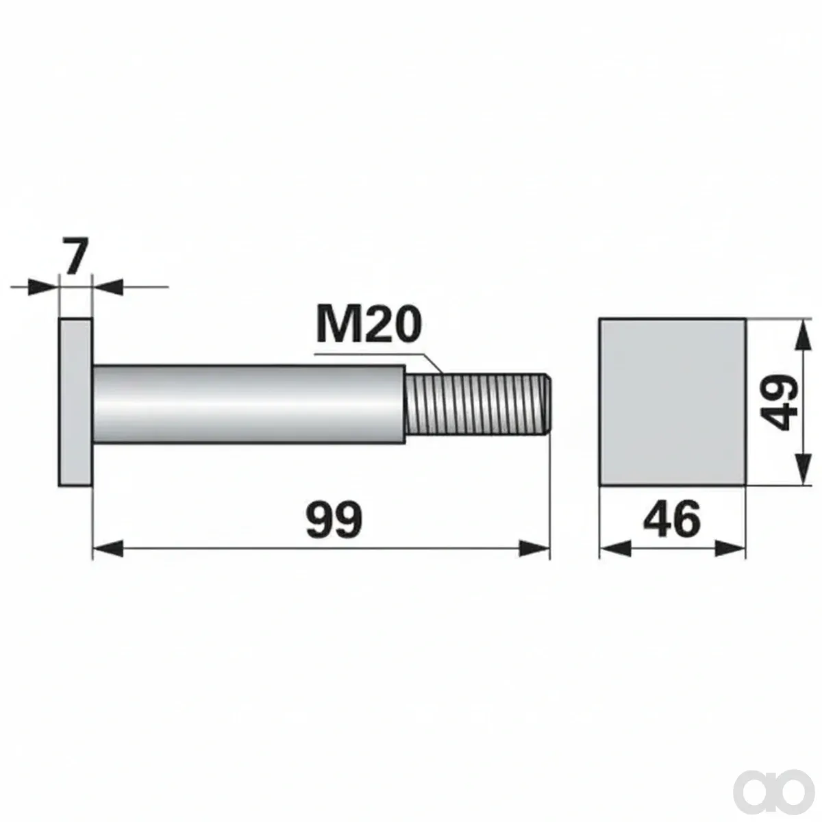 Prillinger - 00530526 - Bolzen Anstelle Von Kuhn 60617