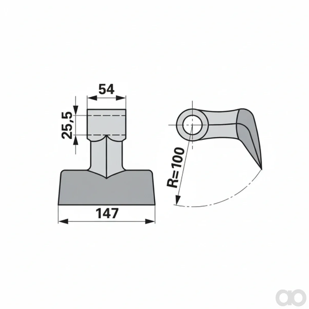 Prillinger - 00530629 - Schlaghammer Anstelle Von B=14