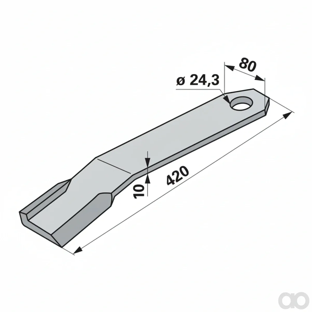 Prillinger - 00530698 - Schlegelmesser Stangen Anstelle