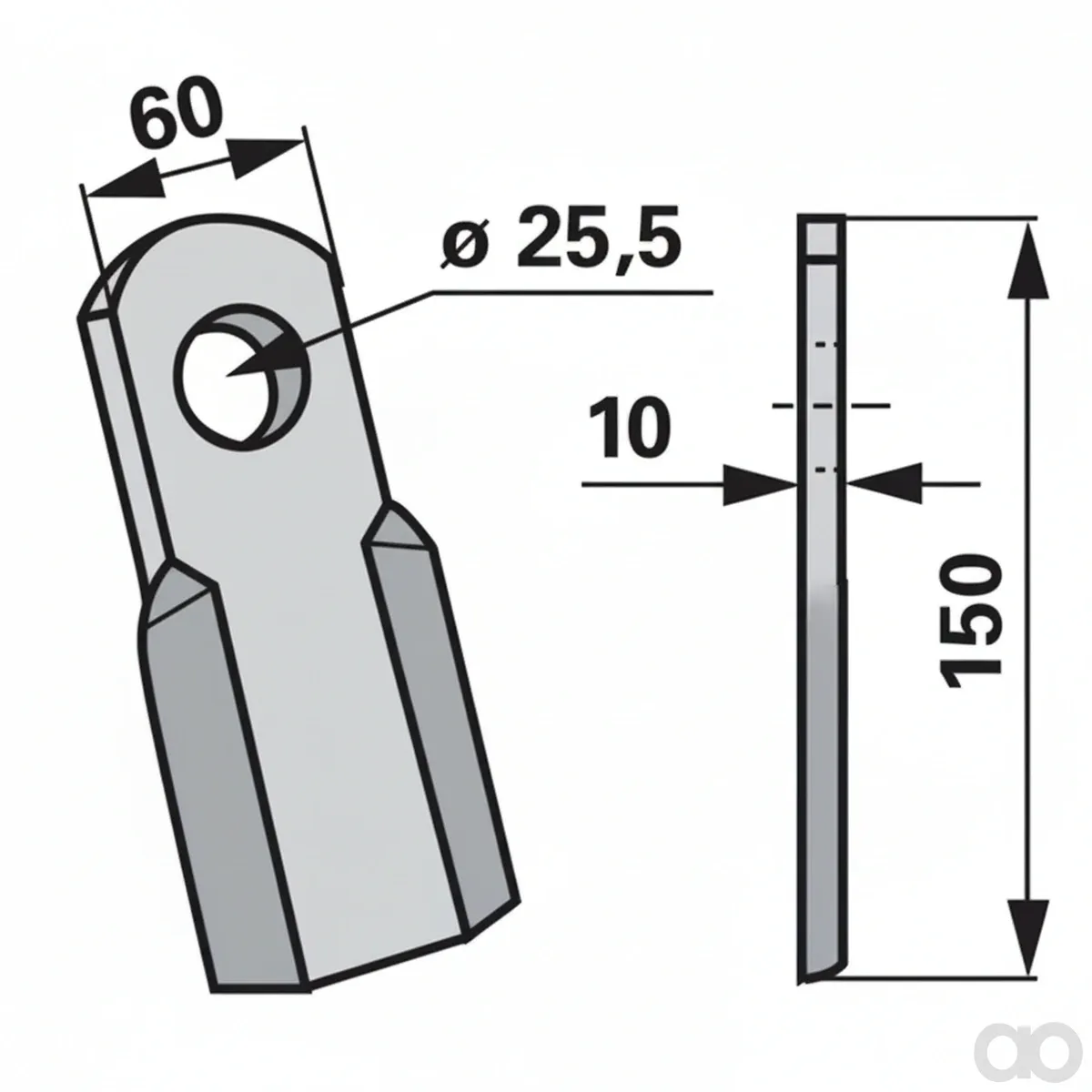 Prillinger - 00530711 - Schlegelmesser Anstelle Von Ag