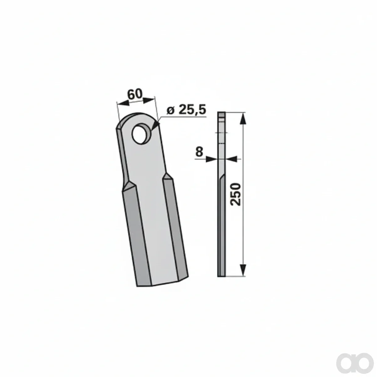 Prillinger - 00530748 - Schlegelmesser Anstelle Von Fe