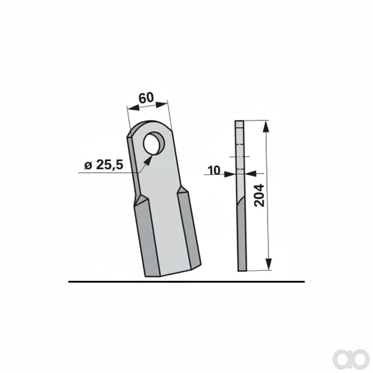 Prillinger - 00530941 - Schlegelmesser Kuhn 6060002