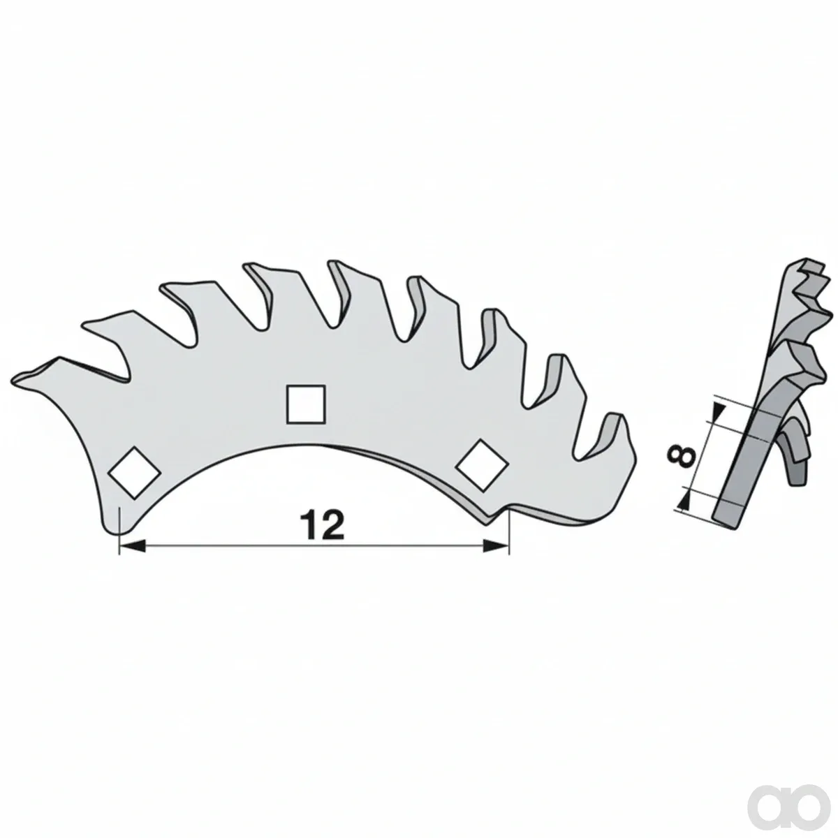 Prillinger - 00531106 - Schlegelsegment Anstelle Von M