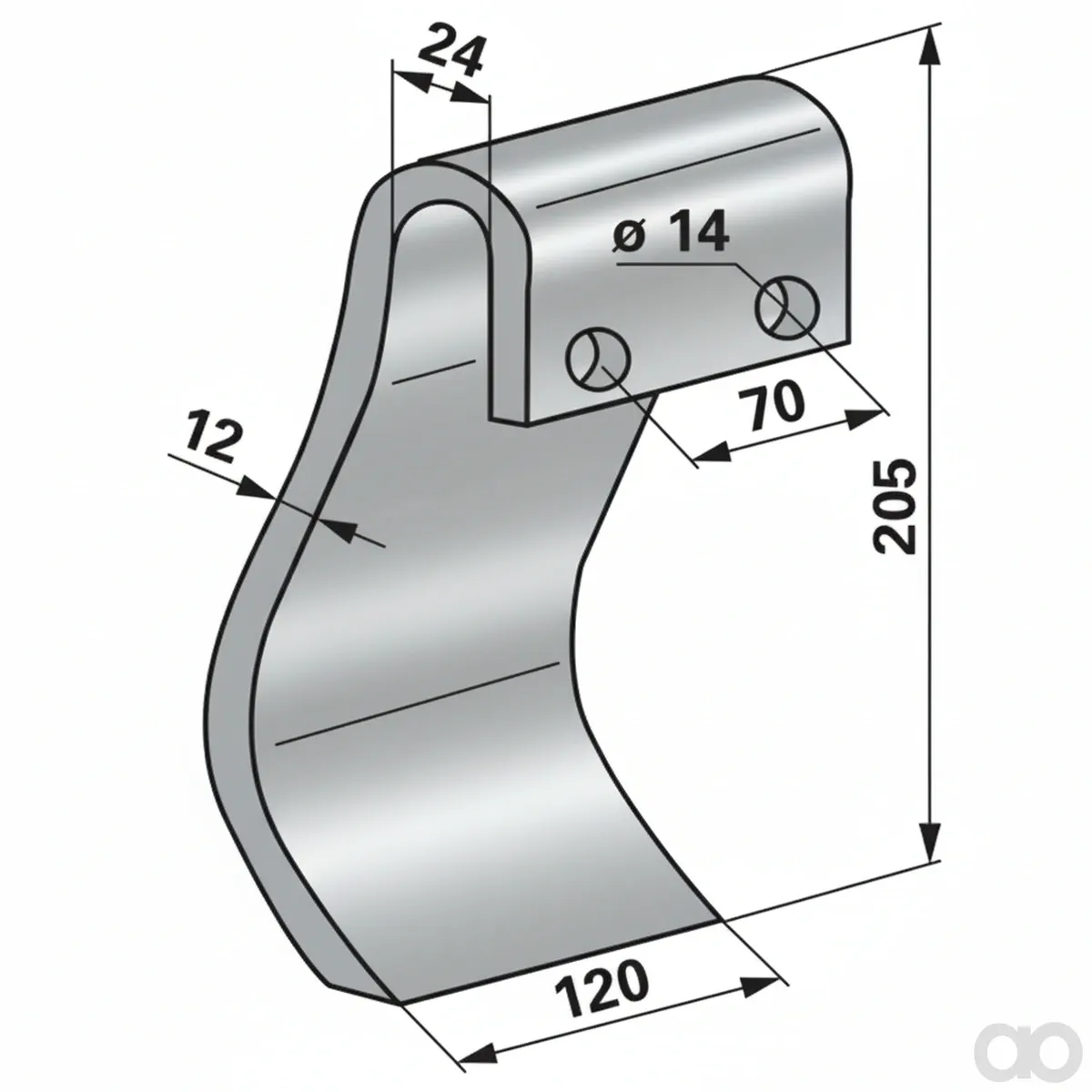 Prillinger - 00531151 - Schlegelmesser Anstelle Von Due