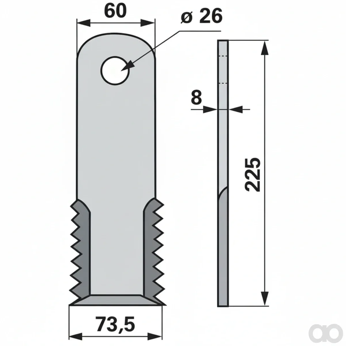 Prillinger - 00531255 - Schlegelmesser Anstelle Von Mue