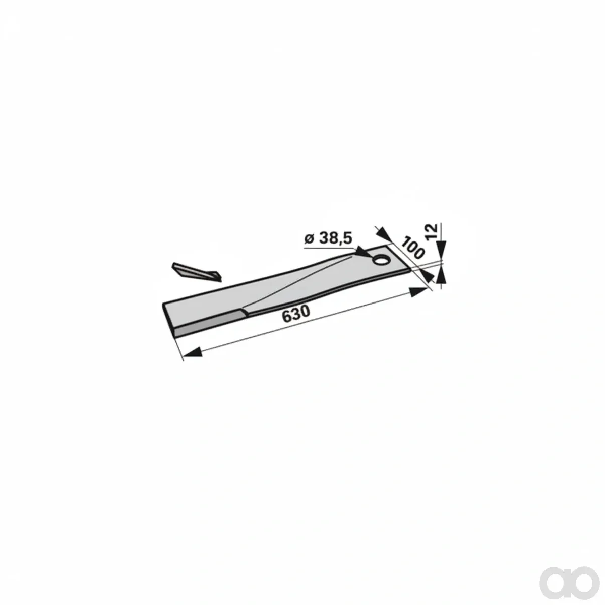 Prillinger - 00531407 - Schlegelmesser Stangen Anstelle