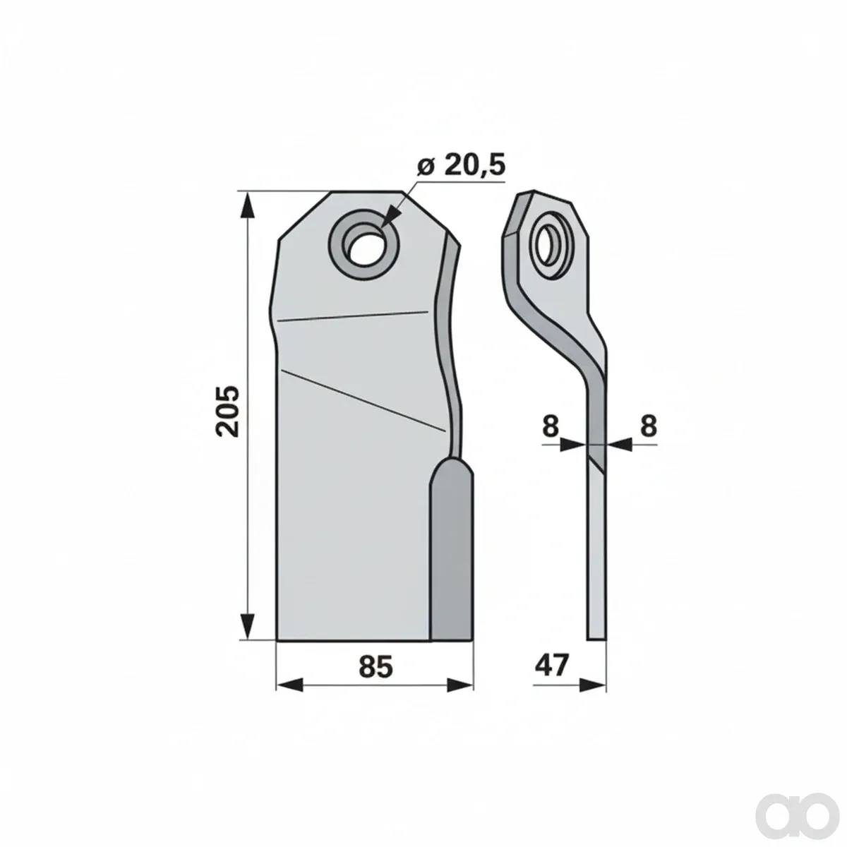 Prillinger - 00531429 - Schlegelmesser Anstelle Von Jo