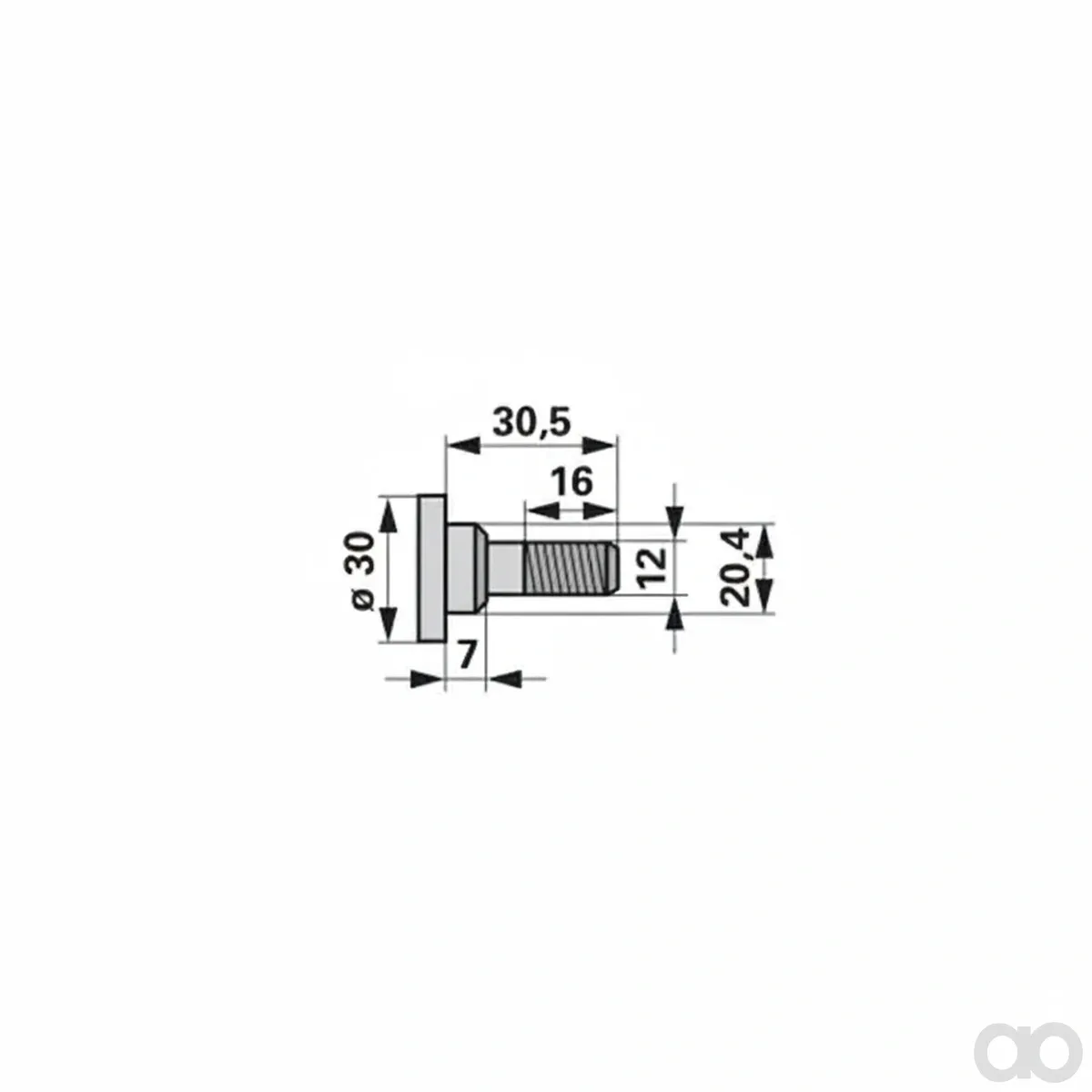 Prillinger - 00531430 - Messerschraube Anstelle Von Jo