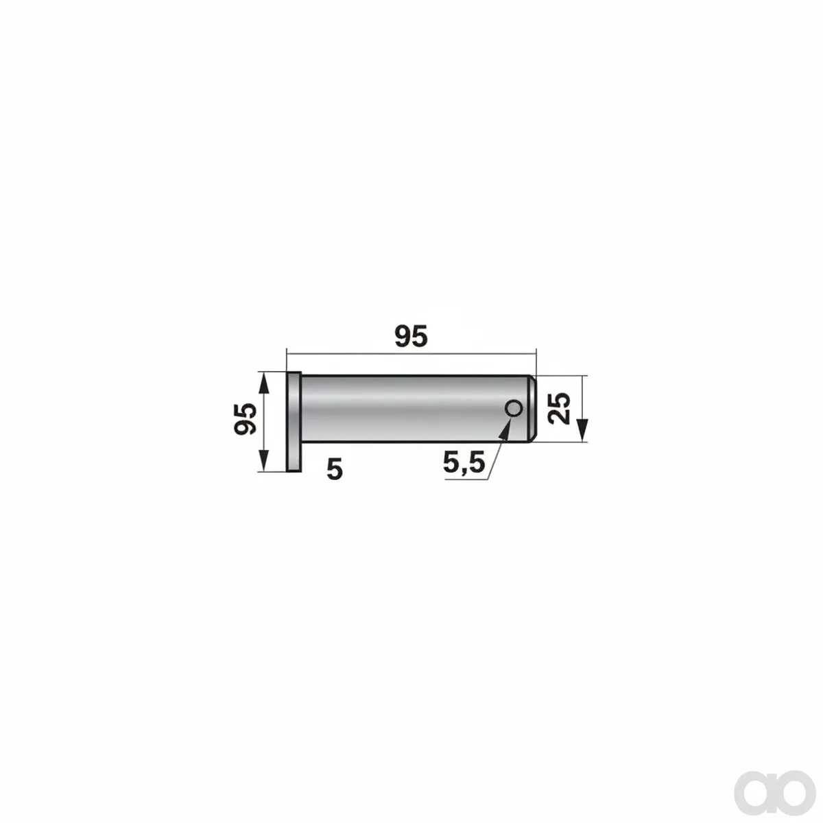 Prillinger - 00531450 - Bolzen Anstelle Von Kuhn Nobili 25