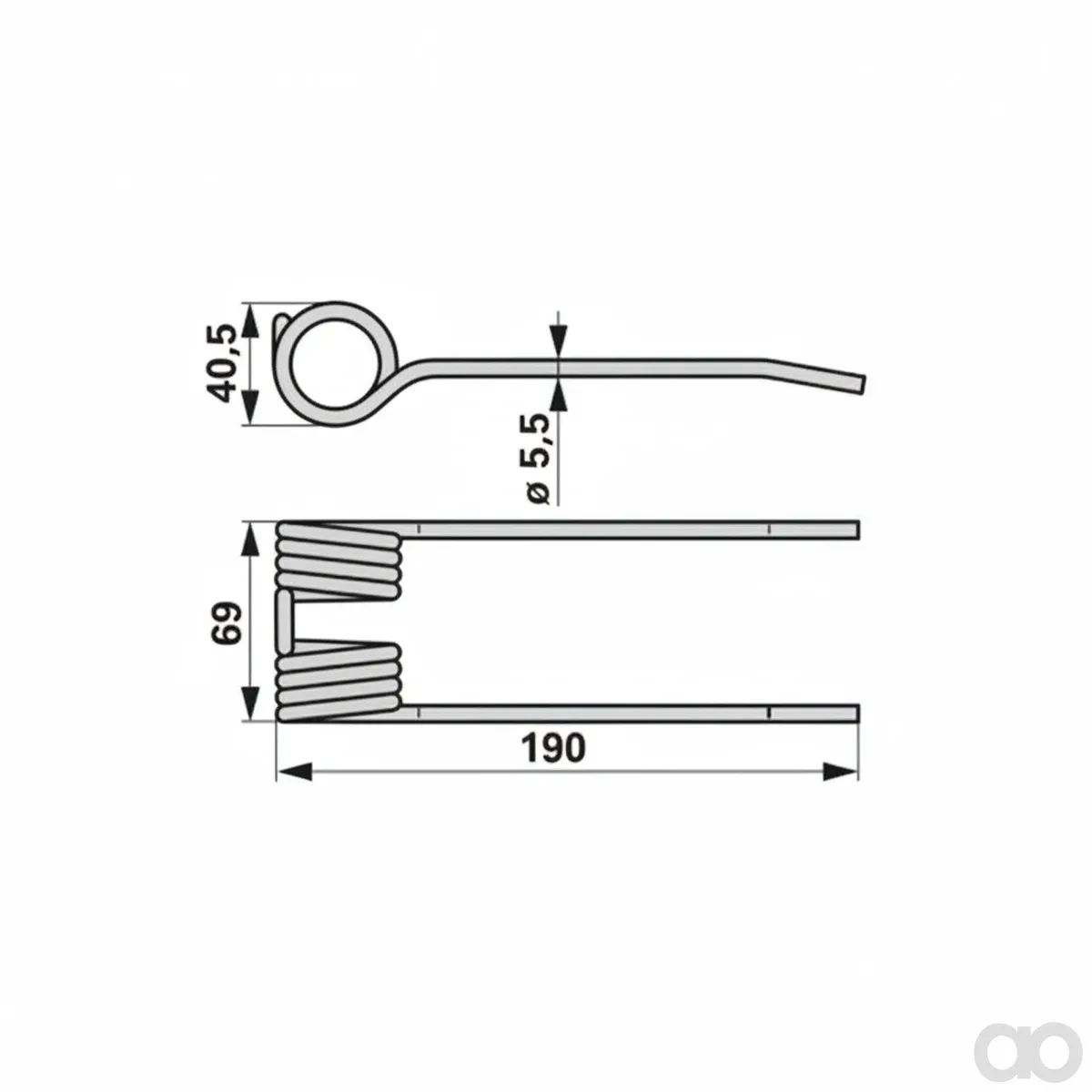 Prillinger - 0054015025 - Pick Up Zinke Anstelle Von Cla