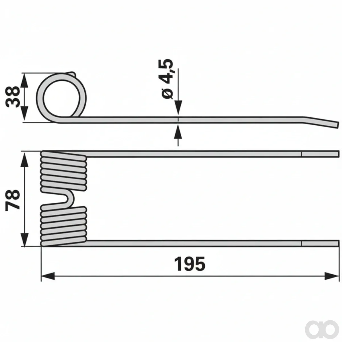 Prillinger - 00540238 - Pick Up Zinke Anstelle Von Cas