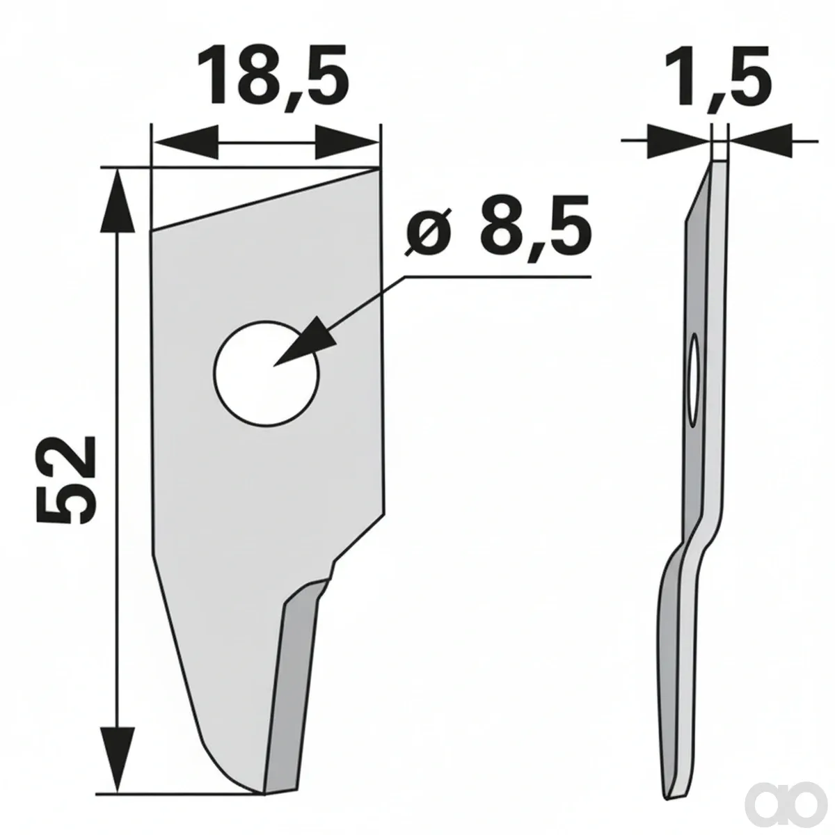 Prillinger - 00542006 - Garnmesser Anstelle Von Claas