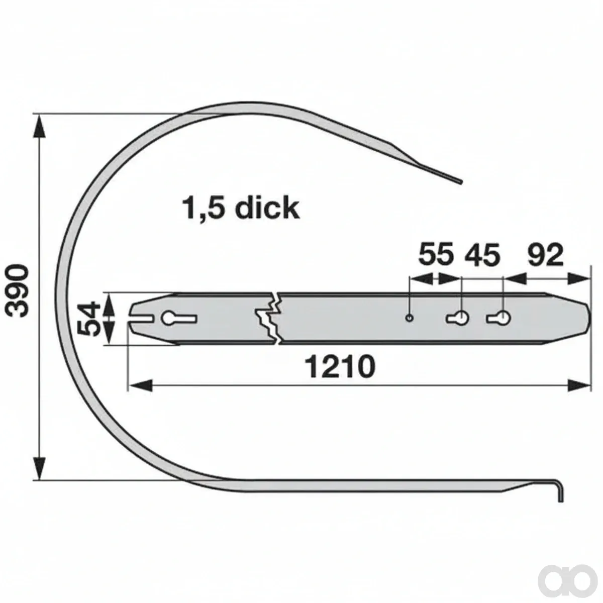 Prillinger - 00542165 - Pick Up Abstreifer Anstelle Von