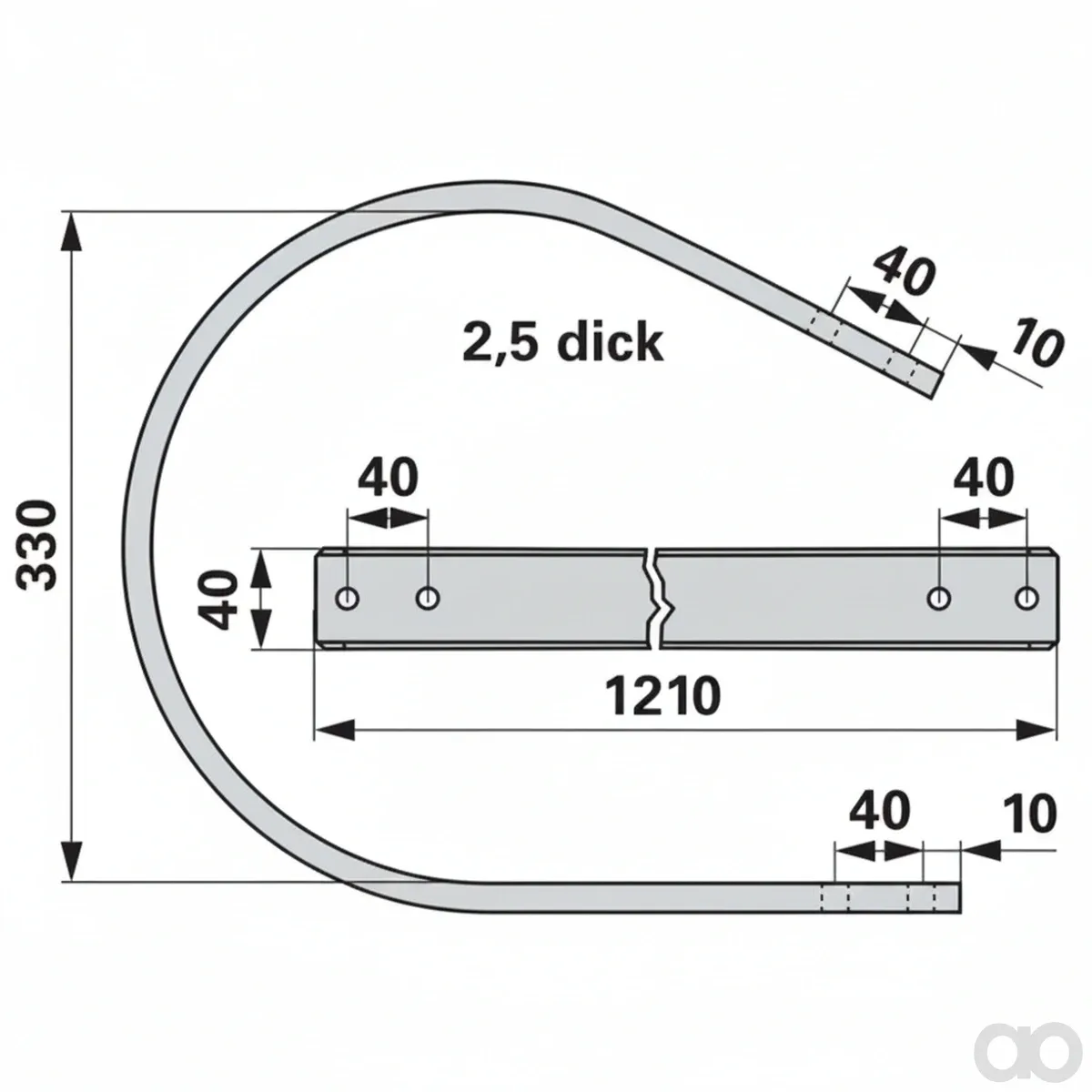 Prillinger - 00543405 - Pick Up Abstreifer Anstelle Von