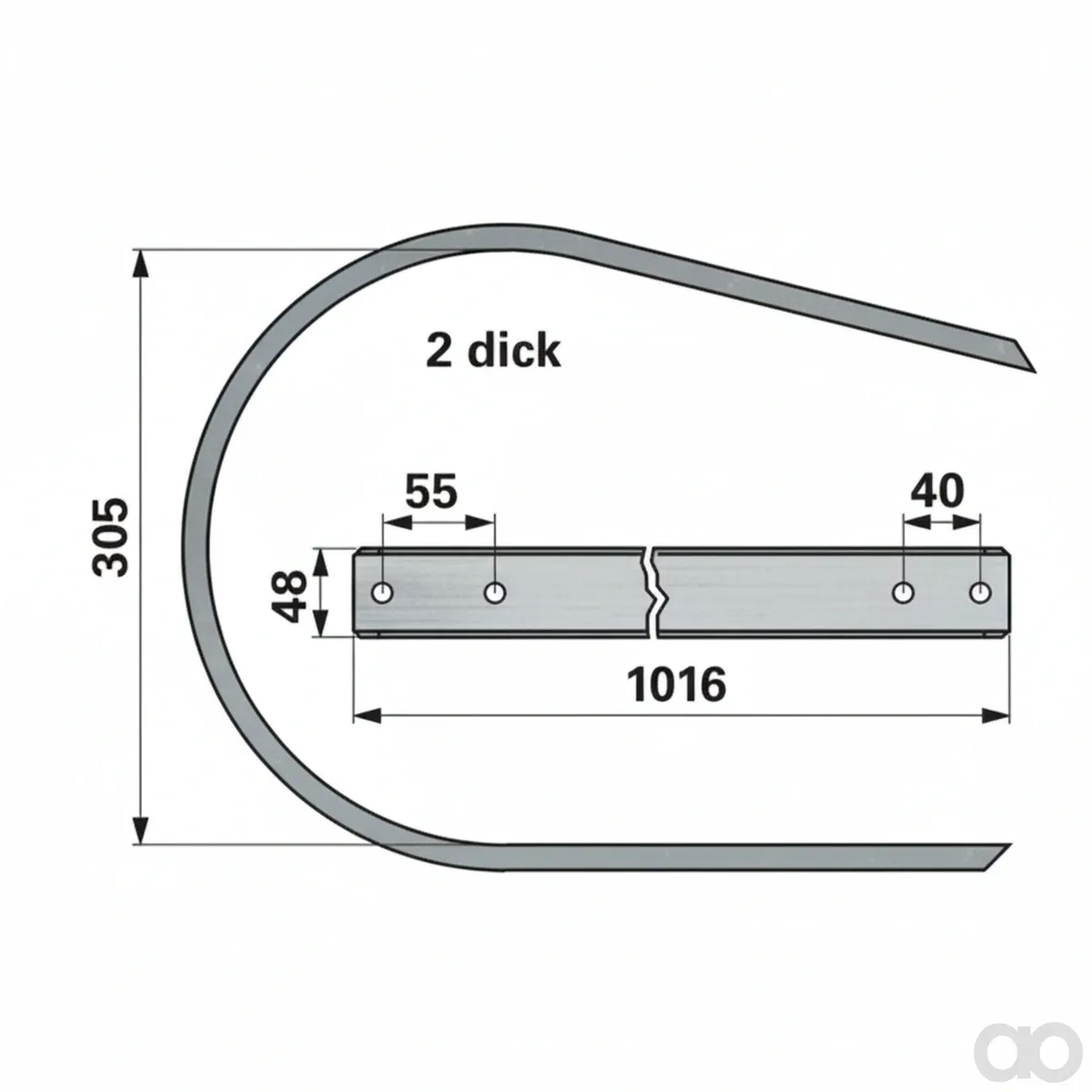 Prillinger - 00543413 - Pick Up Abstreifer Anstelle Von