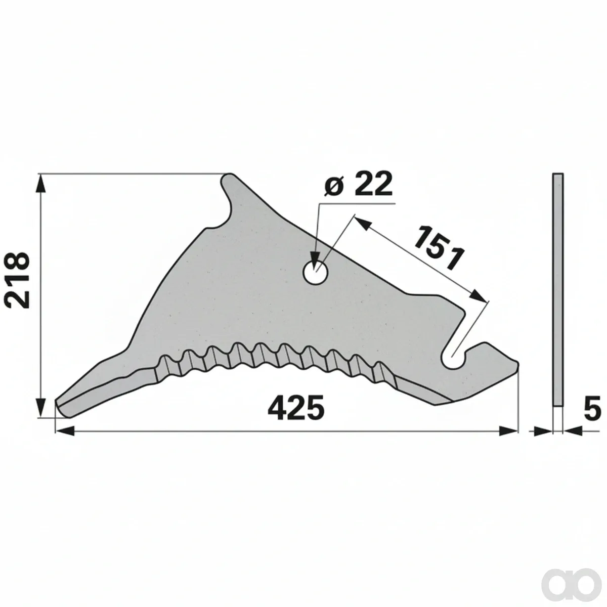 Prillinger - 00543525 - Pressenmesser Anstelle Von Deutz