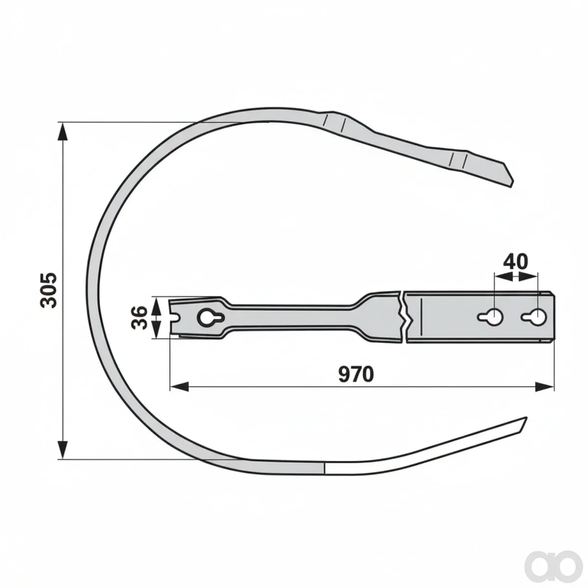 Prillinger - 00543533 - Pick-Up Abstreifer Anstelle Von