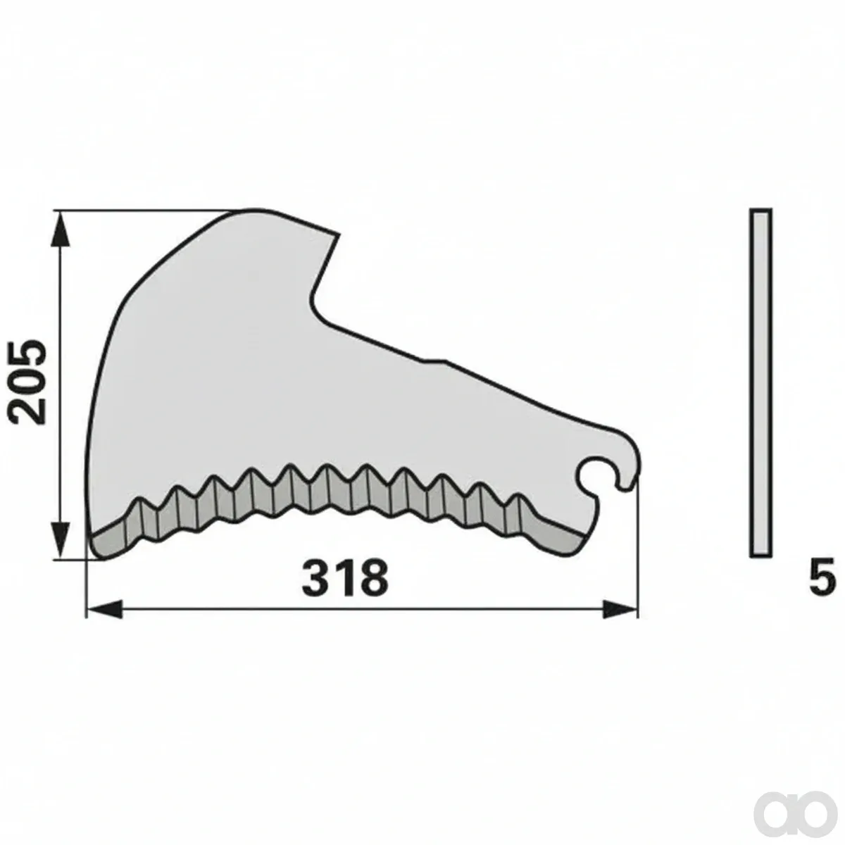 Prillinger - 00543535 - Pressenmesser Anstelle Von Kuhn
