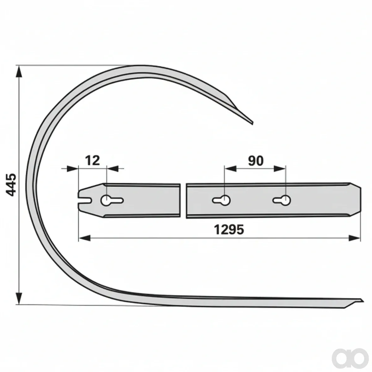 Prillinger - 00543818 - Abstreifer Anstelle Von Claas