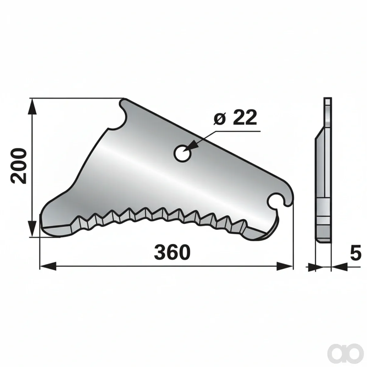 Prillinger - 00544314 - Pressenmesser Anstelle Von Jo