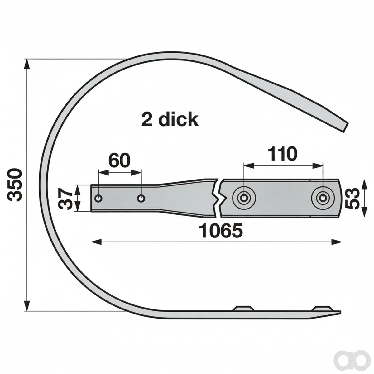 Prillinger - 00544505 - Pick Up Abstreifer Anstelle Von