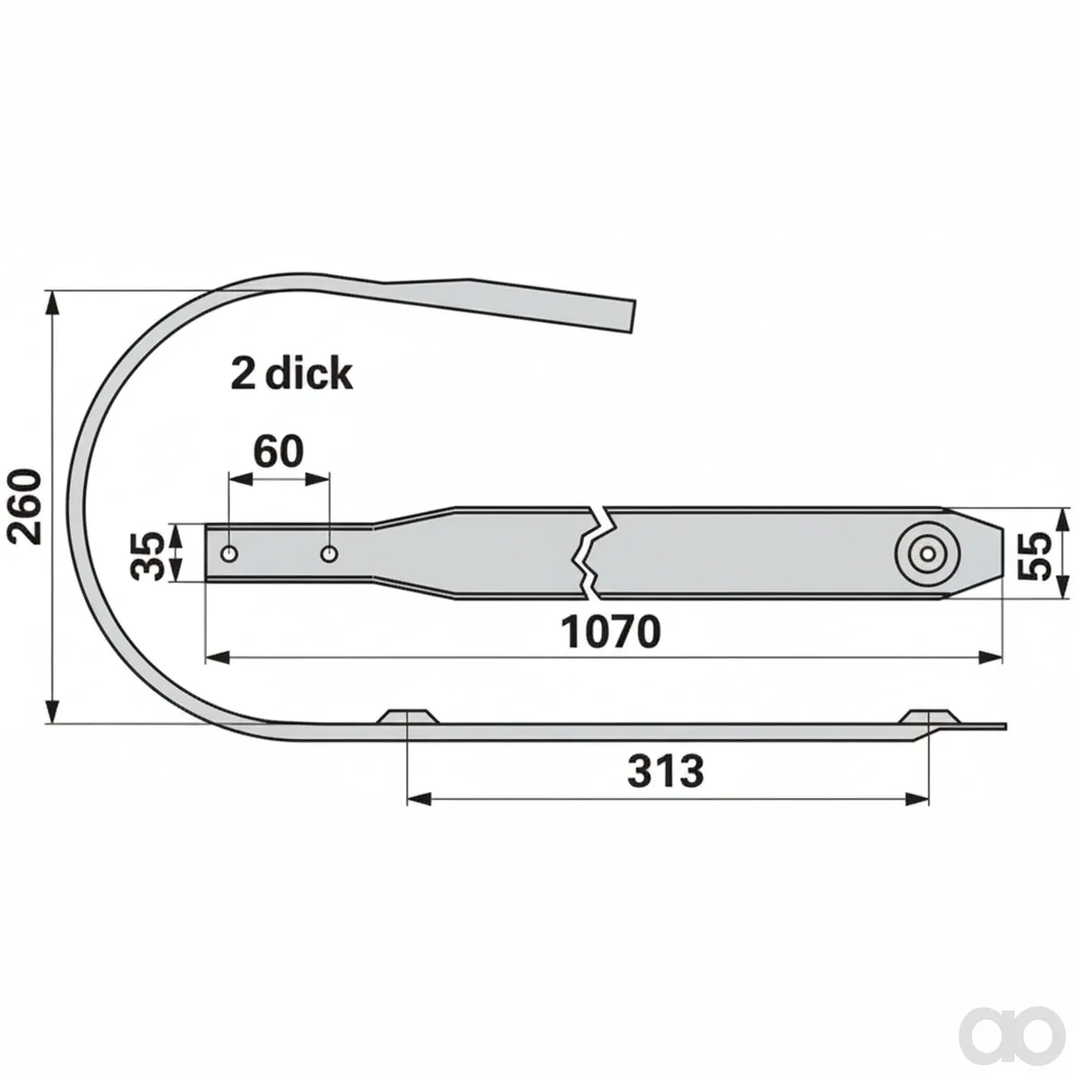 Prillinger - 00544516 - Pick Up Abstreifer Anstelle Von