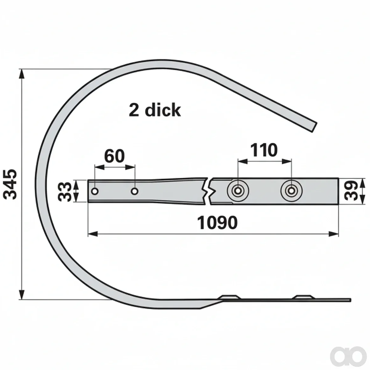 Prillinger - 00544536 - Abstreifer Aussen Anstelle Von