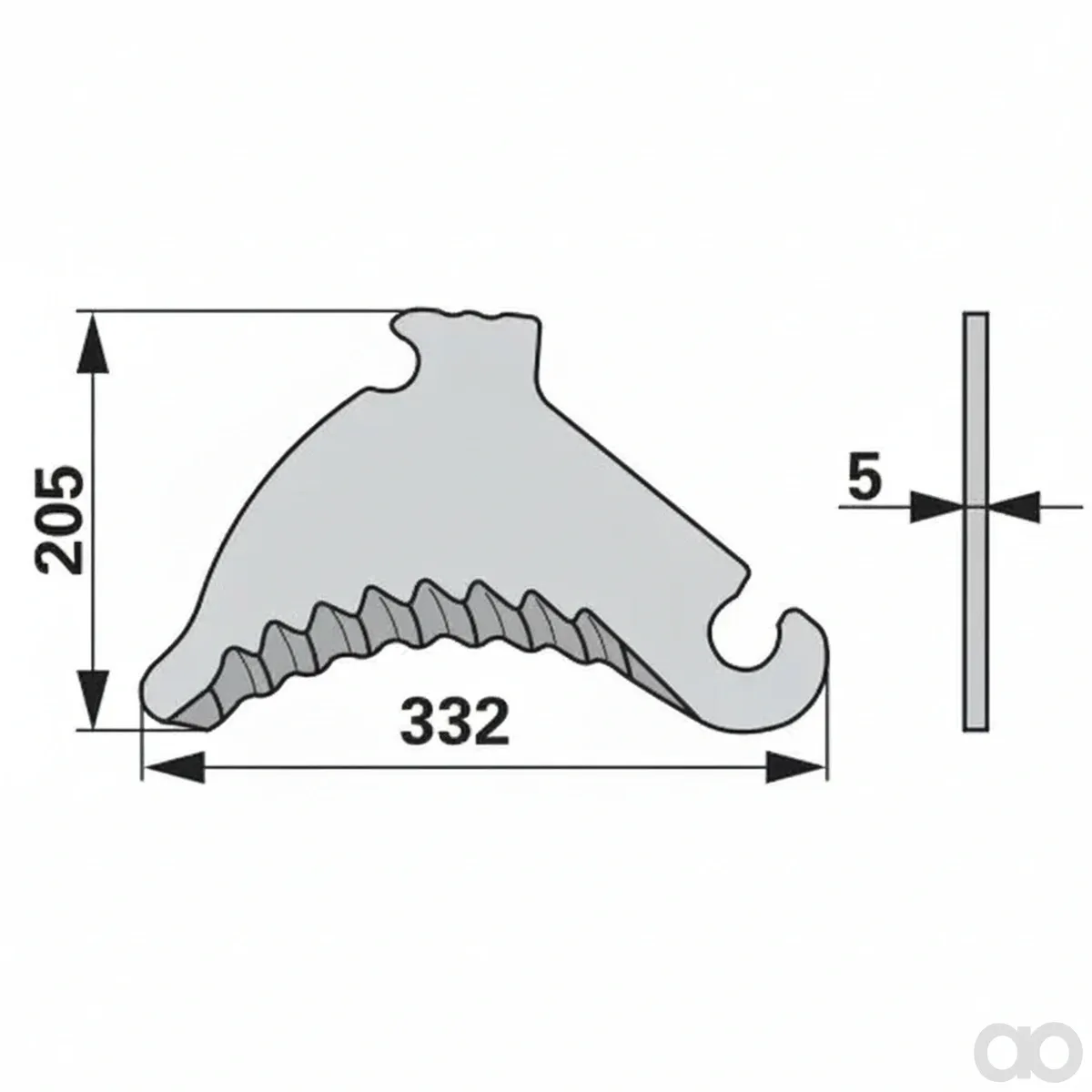 Prillinger - 00544600 - Pressenmesser Anstelle Von Kro
