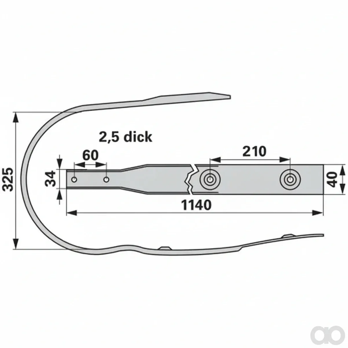 Prillinger - 00544601 - Abstreifer Aussen Anstelle Von
