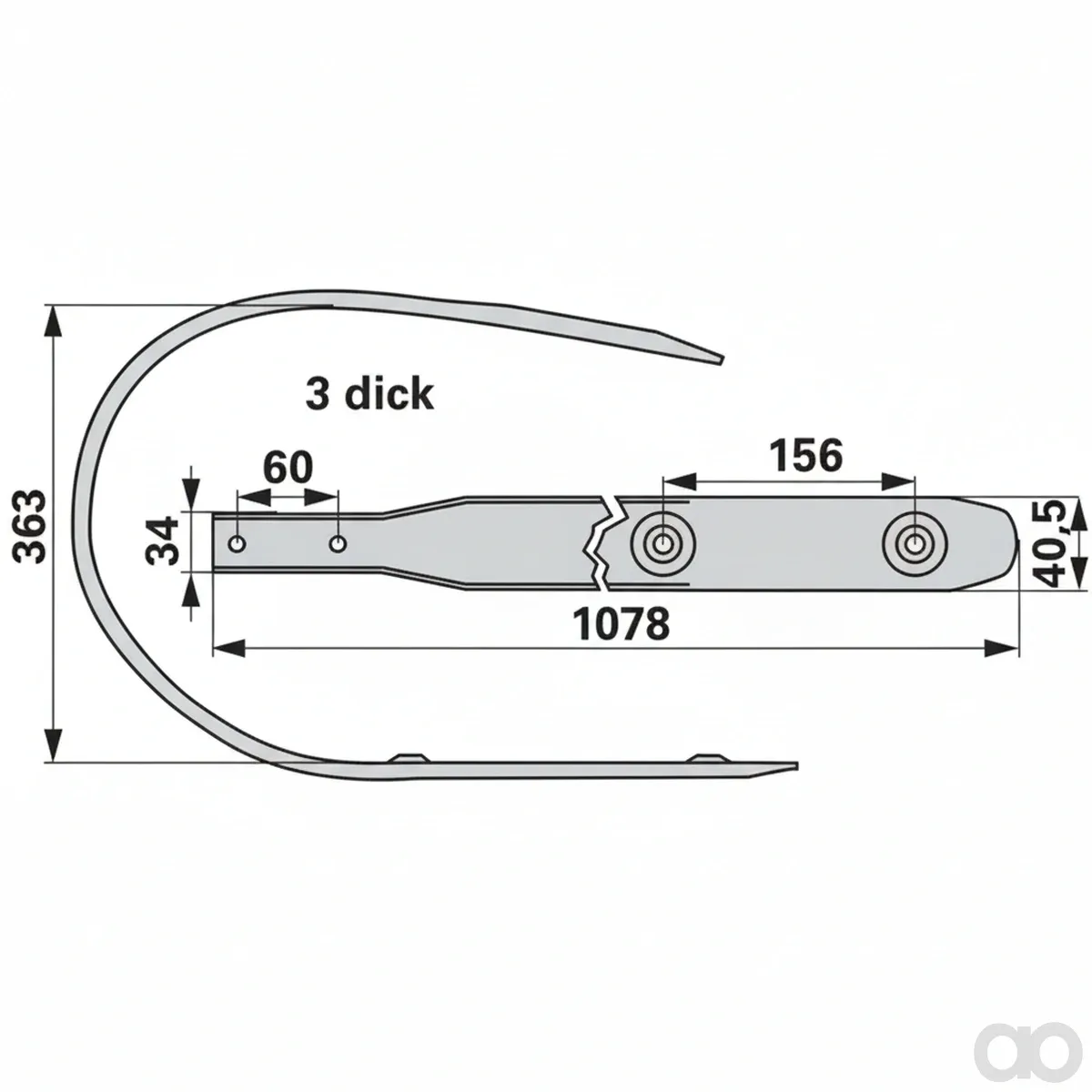Prillinger - 00544640 - Pick Up Abstreifer Anstelle Von