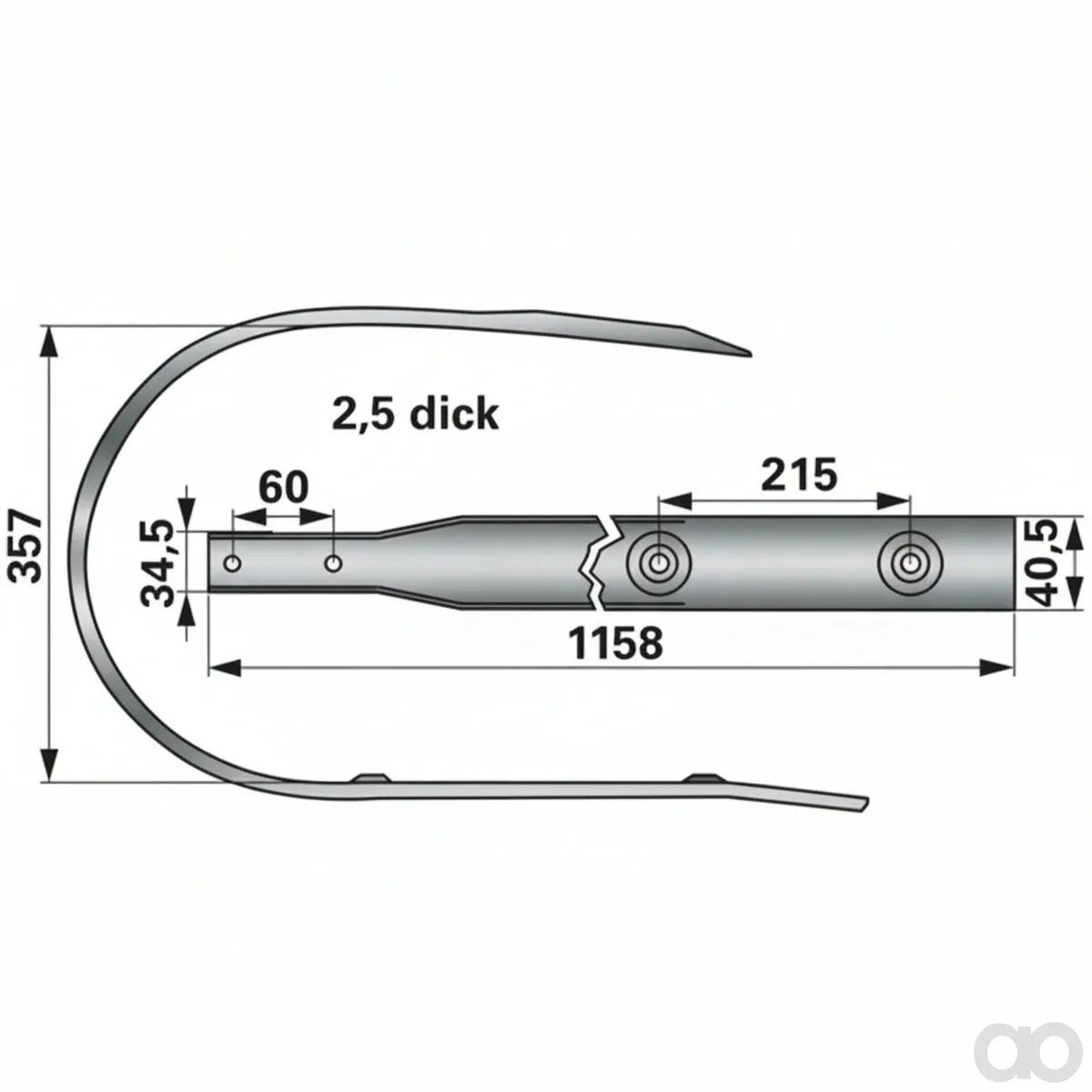 Prillinger - 00544644 - Pick Up Abstreifer Anstelle Von