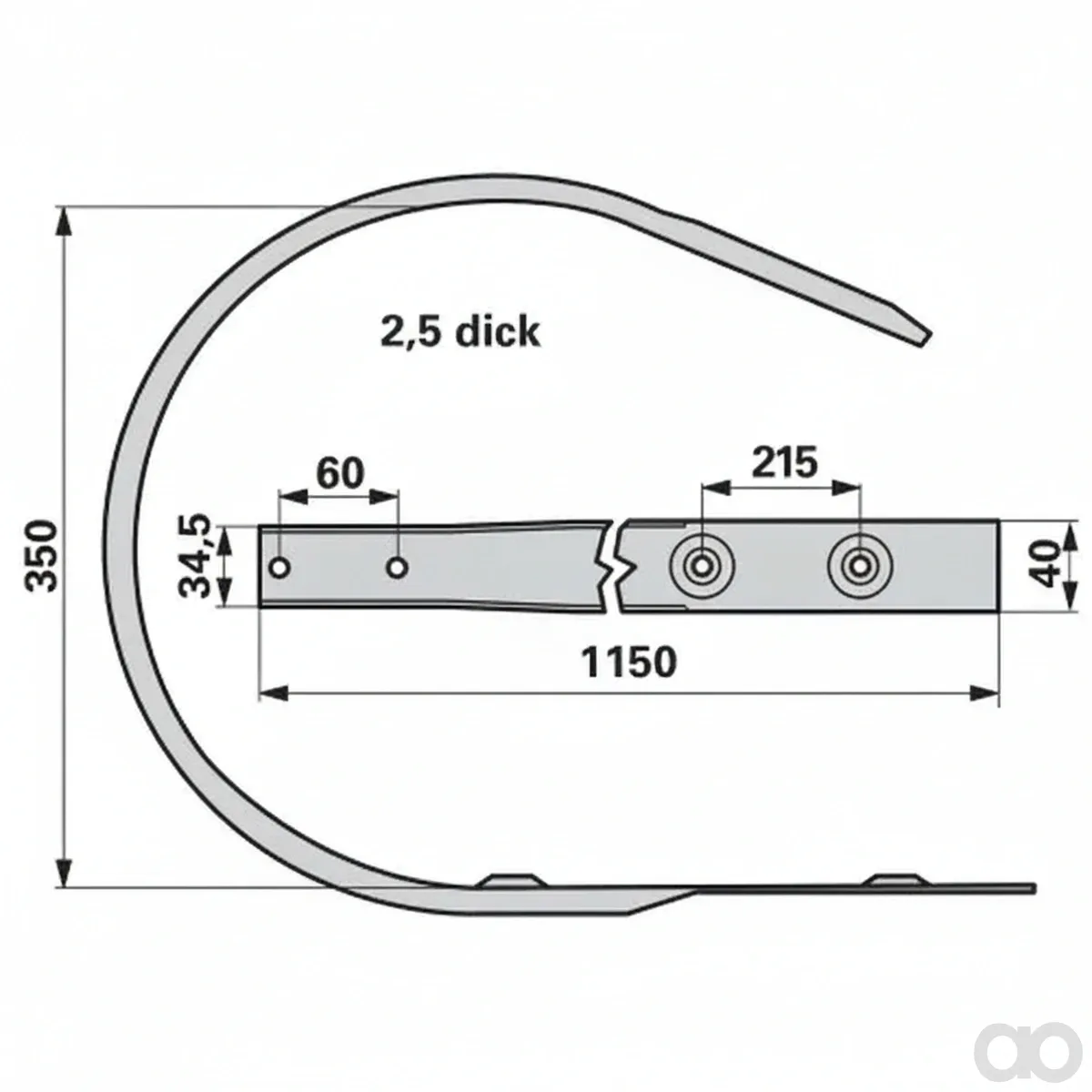 Prillinger - 00544648 - Pick Up Abstreifer Anstelle Von