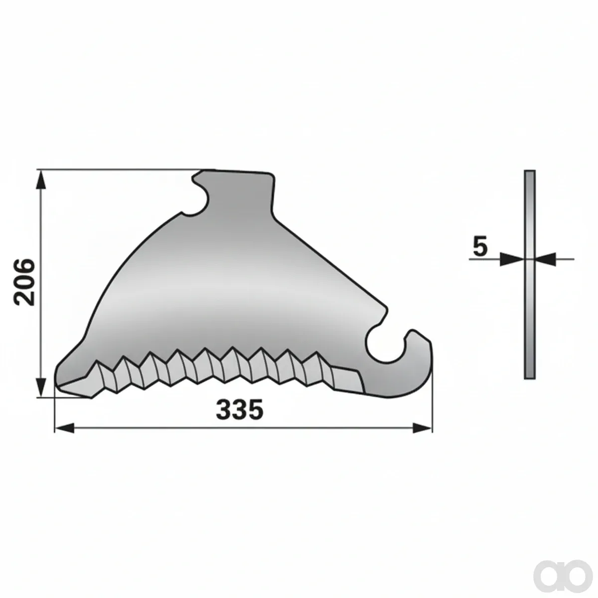 Prillinger - 00544659 - Pressenmesser Anstelle Von Kro