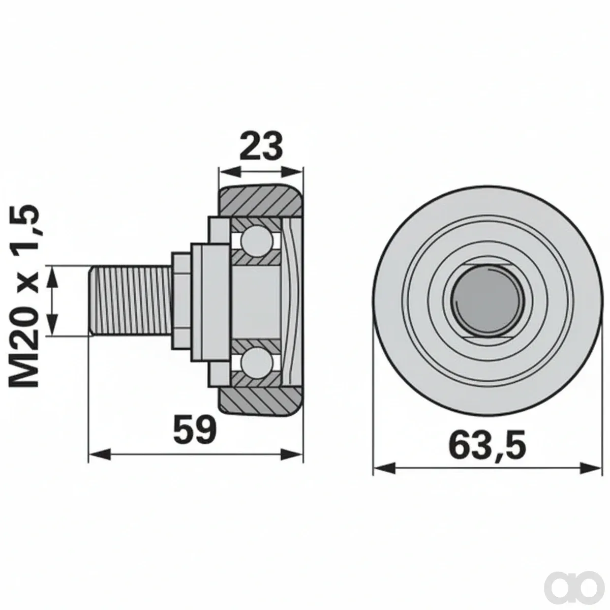 Prillinger - 00545121 - Lagerrolle Anstelle Von New Ho